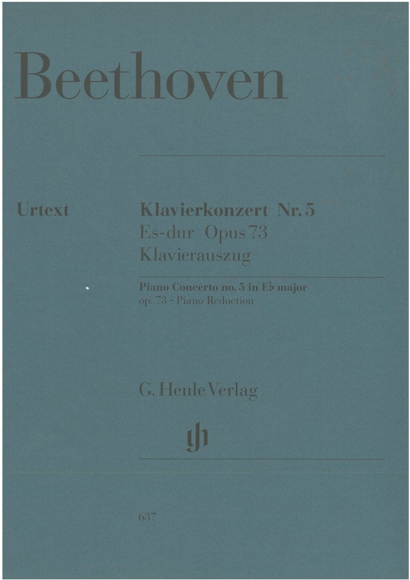 Beethoven - Concerto No 5 Op 73 E Flat Emperor 2p 4h