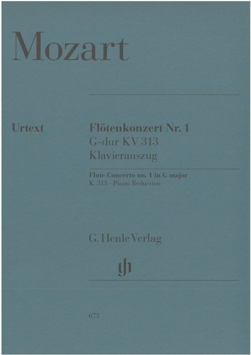 Mozart - Concerto No 1 G K 313 Flute/piano