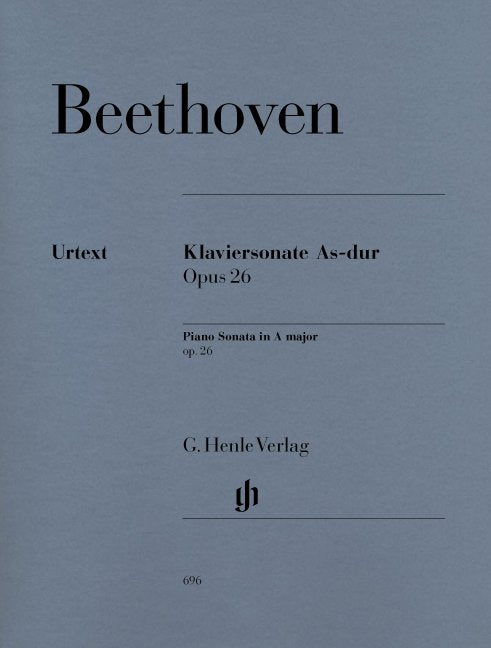 Beethoven - Sonata Op 26 a Flat Urtext