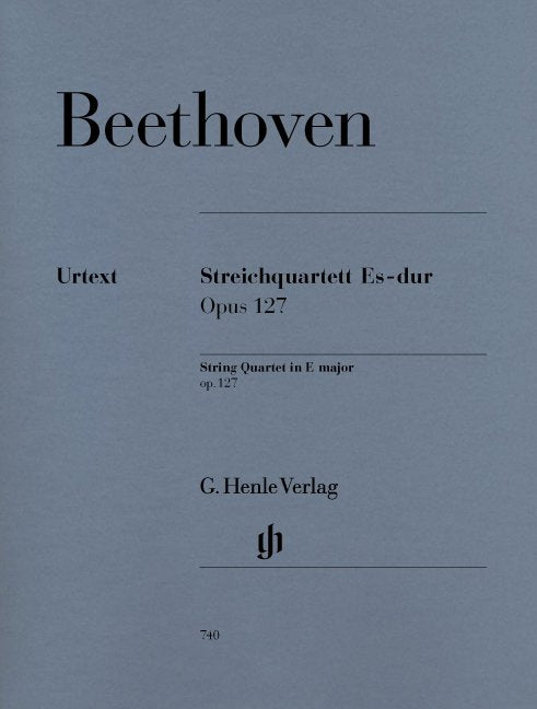 String Quartet Op 127 E Flat Parts