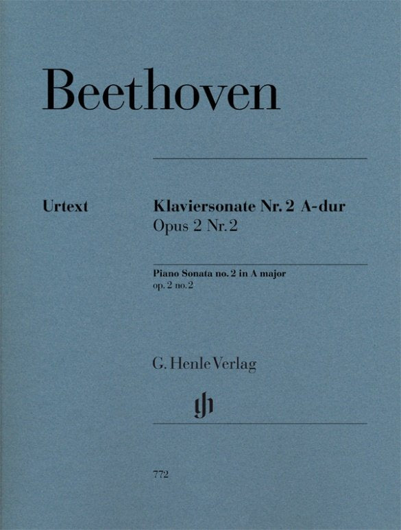Beethoven - Piano Sonata No 2 a Major Op 2 No 2 Urtext