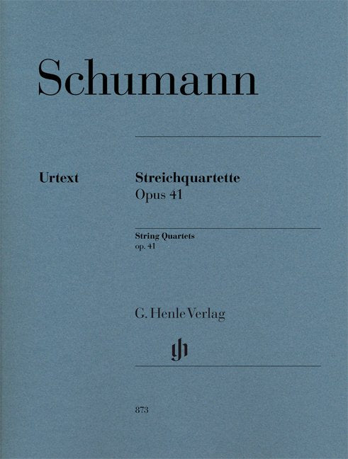 Schumann - String Quartets Op 41 Parts