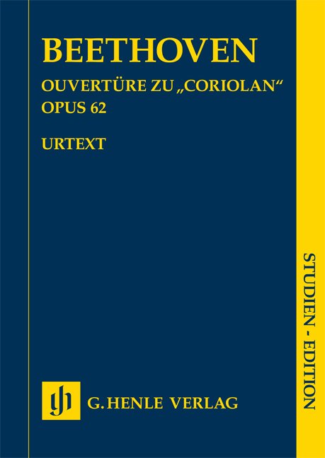 Beethoven - Coriolan Overture Op 62 Study Score