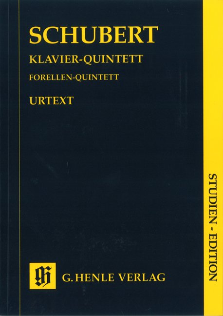 Trout Quintet Op 114 D667 Urtext