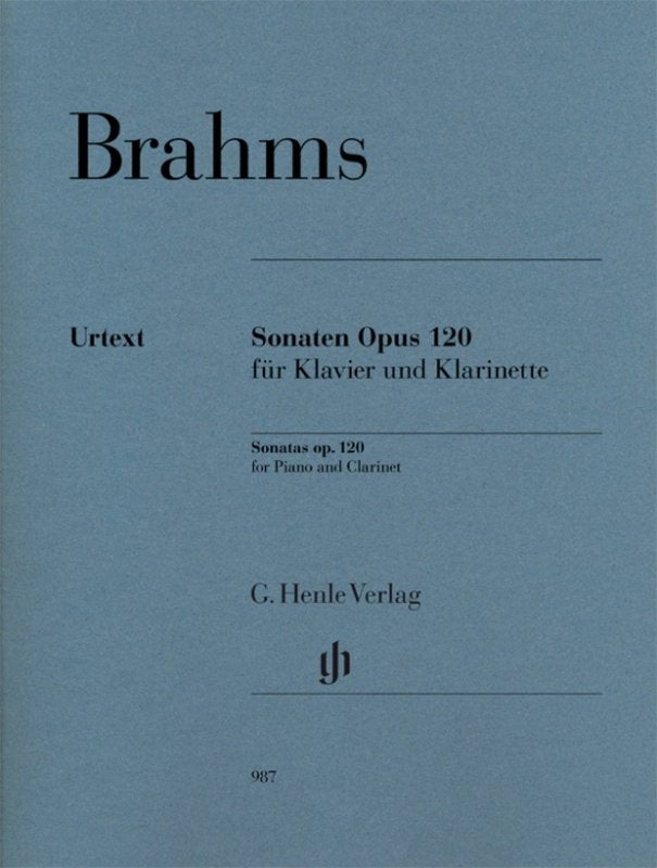Brahms - Sonatas Op 120 Clarinet/piano