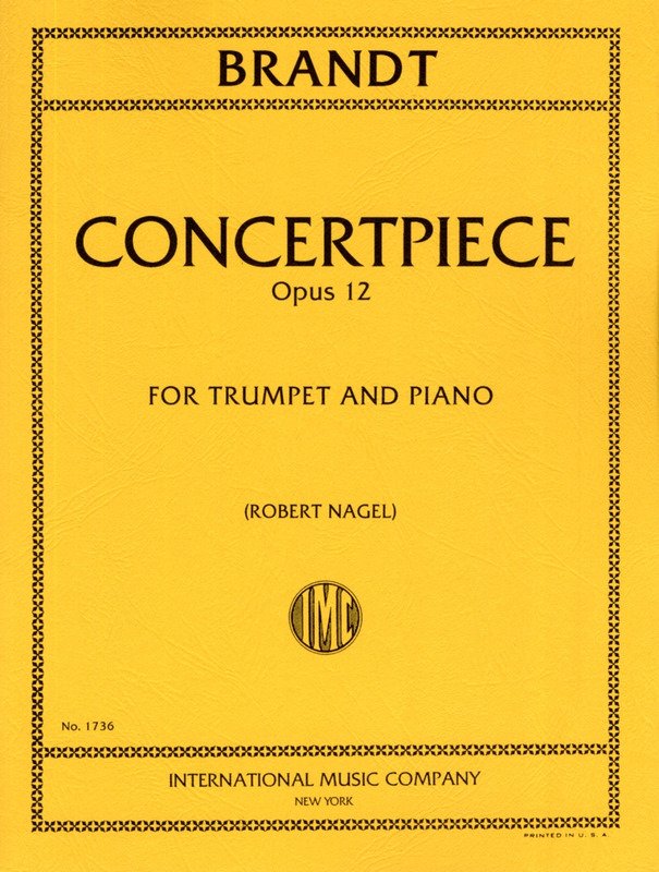 Brandt - Concertpiece No 2 Op 12 Trumpet/piano