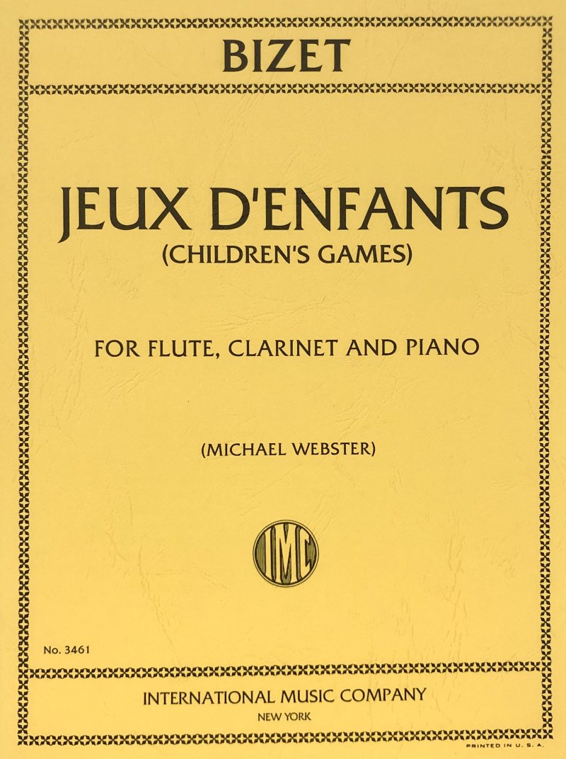 Jeux Dentants for Flute Clarinet & Piano