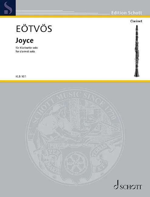 Eotvos - Joyce for Clarinet Solo
