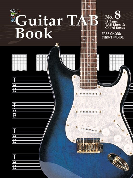 PROGRESSIVE MANUSCRIPT BK 8 TAB LINES/CHORDS STAPLED 48 PAGE