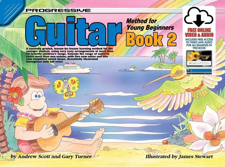 PROGRESSIVE GUITAR METHOD FOR YOUNG BEGINNERS BK 2 BK/OLA