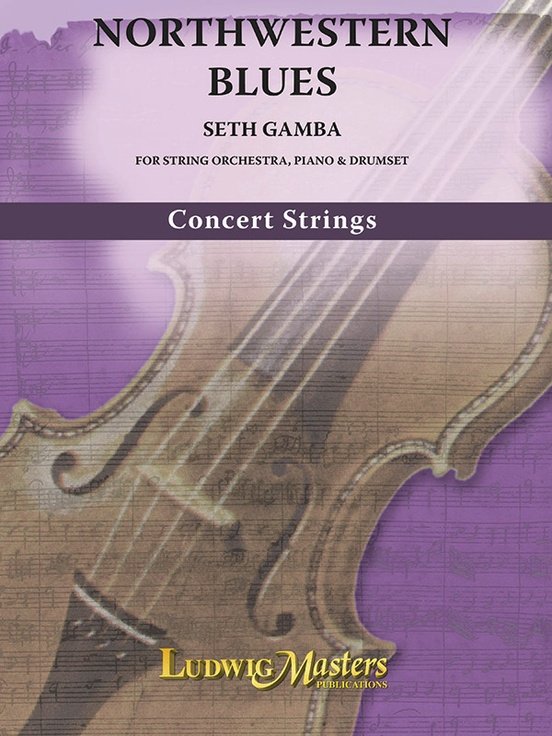 Northwestern Blues for String Orchestra So2 Sc/pts