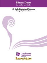 15 Duets for Violin and Cello Arr Latham