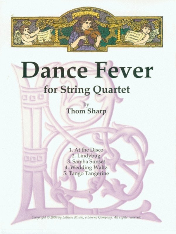Sharp - Dance Fever for String Quartet Sc/pts