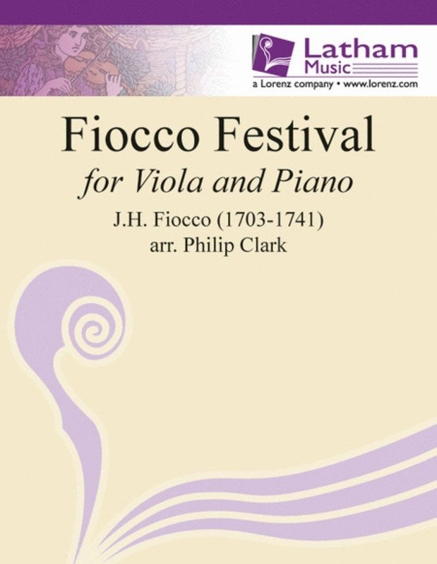 Fiocco Festival for Viola/piano Arr Clark