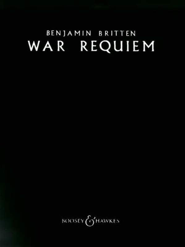 War Requiem Op 66 Latin English Vocal Score
