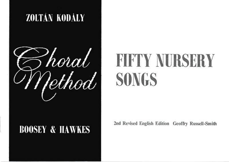 Kodaly - 50 Nursery Songs