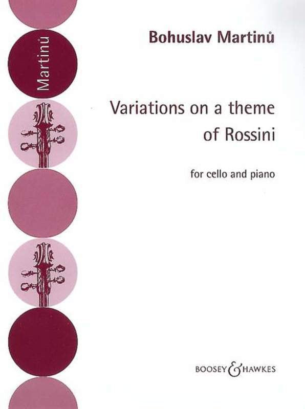Martinu - Variations on Theme of Rossini Cello/piano