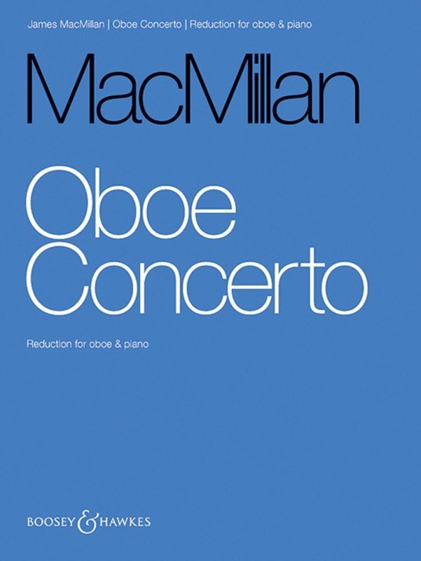 Macmillian - Oboe Concerto Oboe/piano