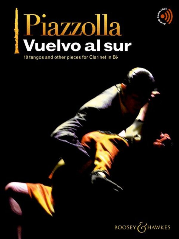 Piazzolla - Vuelvo Al Sur 10 Tangos & Others Clarinet Bk/ol