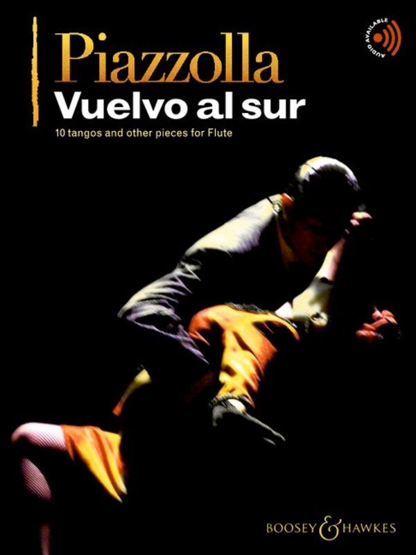 Piazzolla - Vuelvo Al Sur 10 Tangos & Others Flute Bk/ola