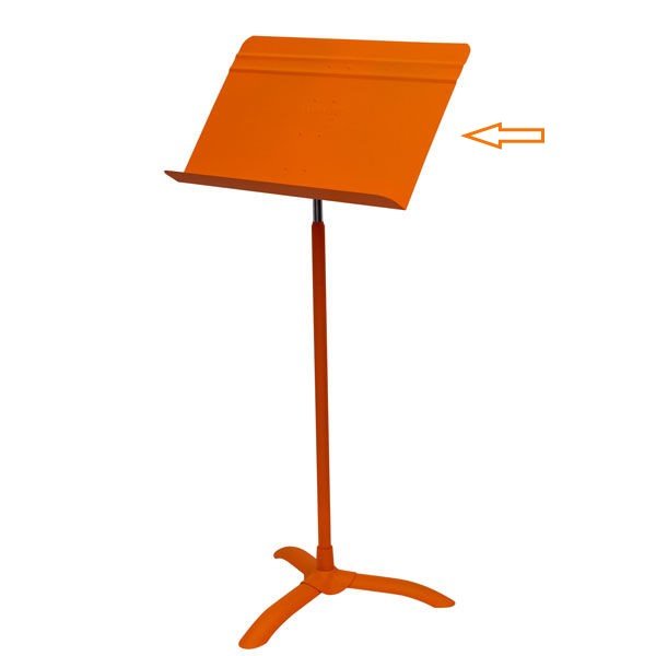 SYMPHONY DESK ONLY ORANGE MATTE FINISH