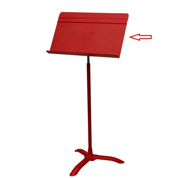 SYMPHONY DESK ONLY RED MATTE FINISH