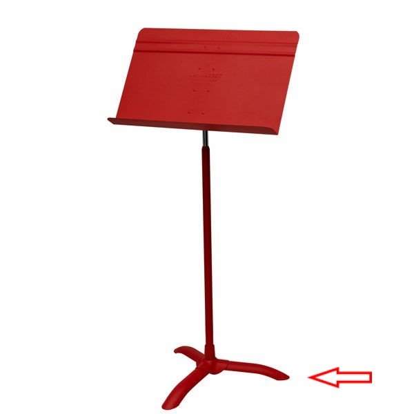 BASE ONLY RED MATTE FINISH