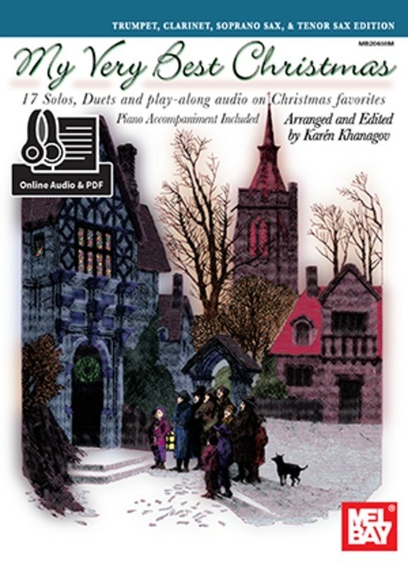 My Very Best Christmas Trumpet/clarinet/tsax Bk/cd