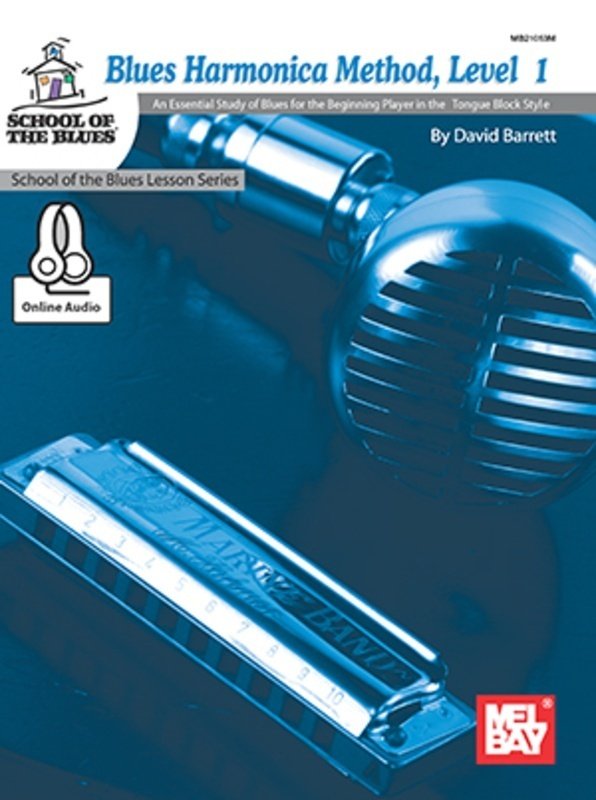 Blues Harmonica Level 1 Bk/ola