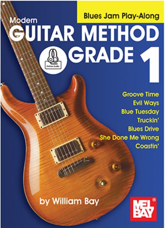 Modern Guitar Method Grade 1 Blues Jam Playalong Bk/ola