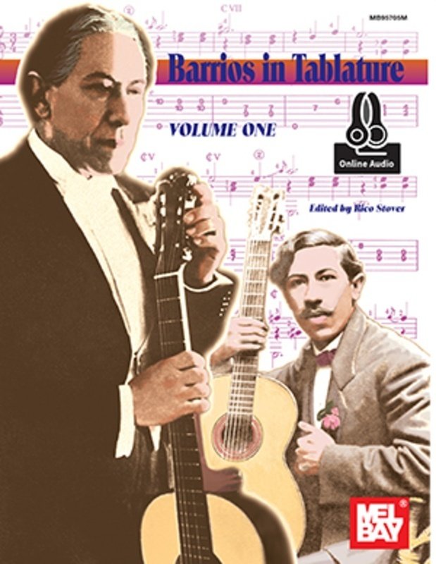Barrios in Tablature Vol 1 Bk + Audio