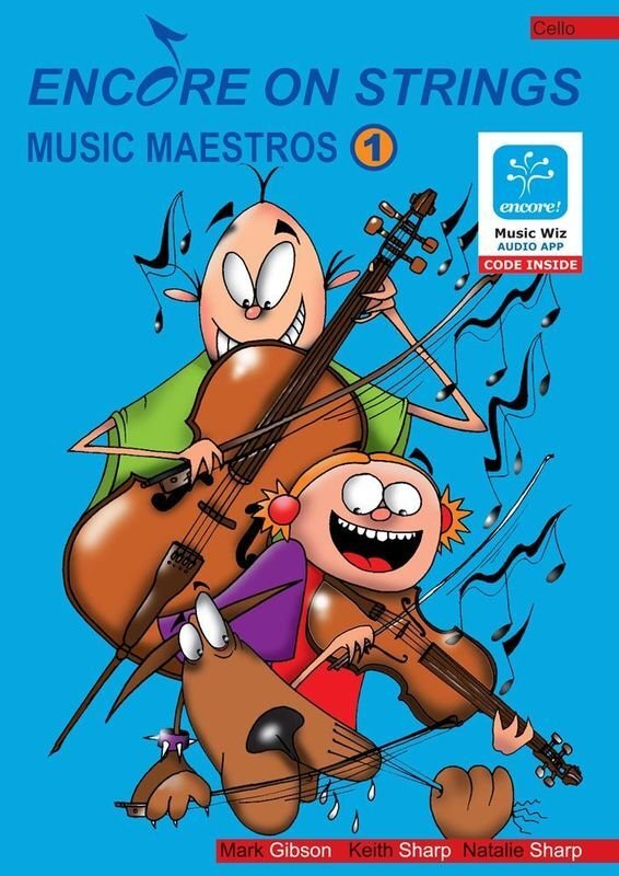ENCORE ON STRINGS CELLO LEV 1 BK/OLA