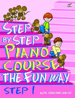 STEP BY STEP PIANO COURSE THE FUN WAY BK 1