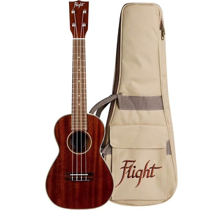 Flight Muc-2 All-Solid Mahogany Concert Ukulele
