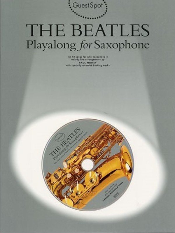 Guest Spot the Beatles Alto Sax Bk/cd