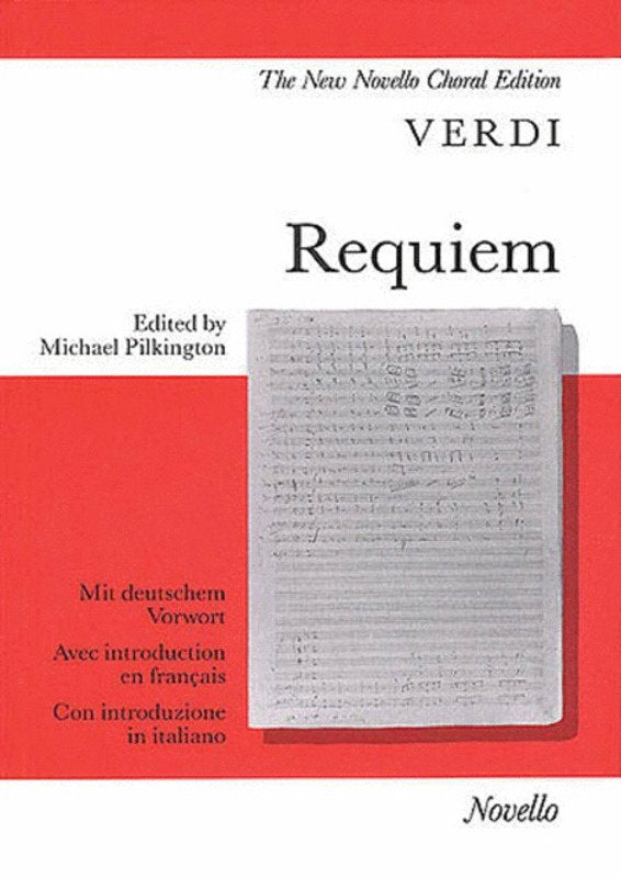 Verdi - Requiem Vocal Score