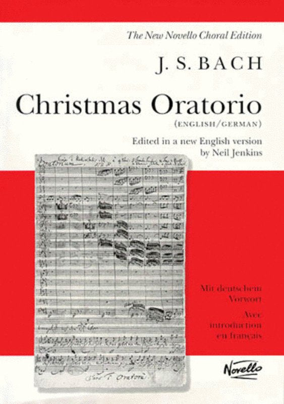 Bach - Christmas Oratorio Vocal Score Eng/ger