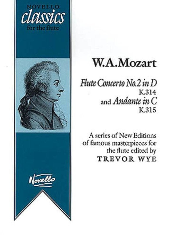 Mozart - Concerto No 2 K 314 Andante K 315 Flute/piano
