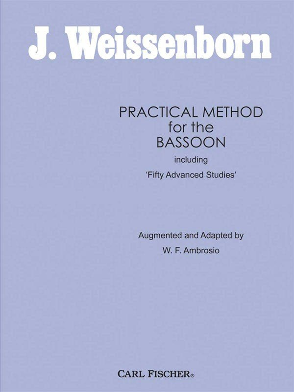 Weissenborn - Practical Method for Bassoon Ed Ambrosio
