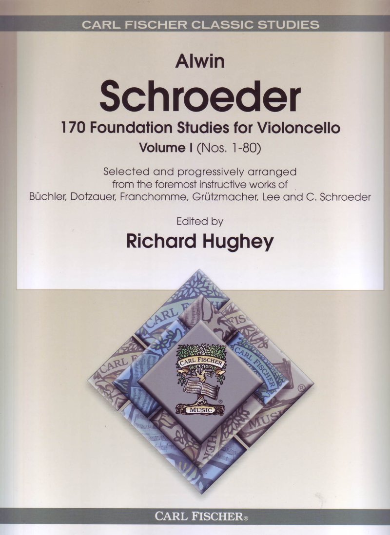 Schroeder - 170 Foundation Studies Vol 1 Nos 1-80 Cello