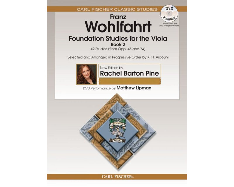 Wohlfahrt - Foundation Studies Bk 2 Viola Bk/dvd