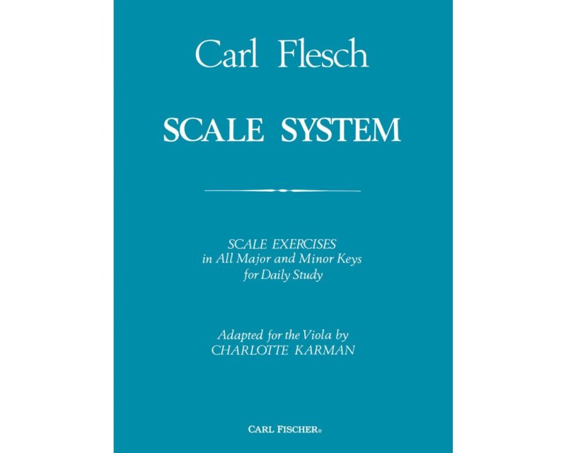 Flesch - Scale System for Viola