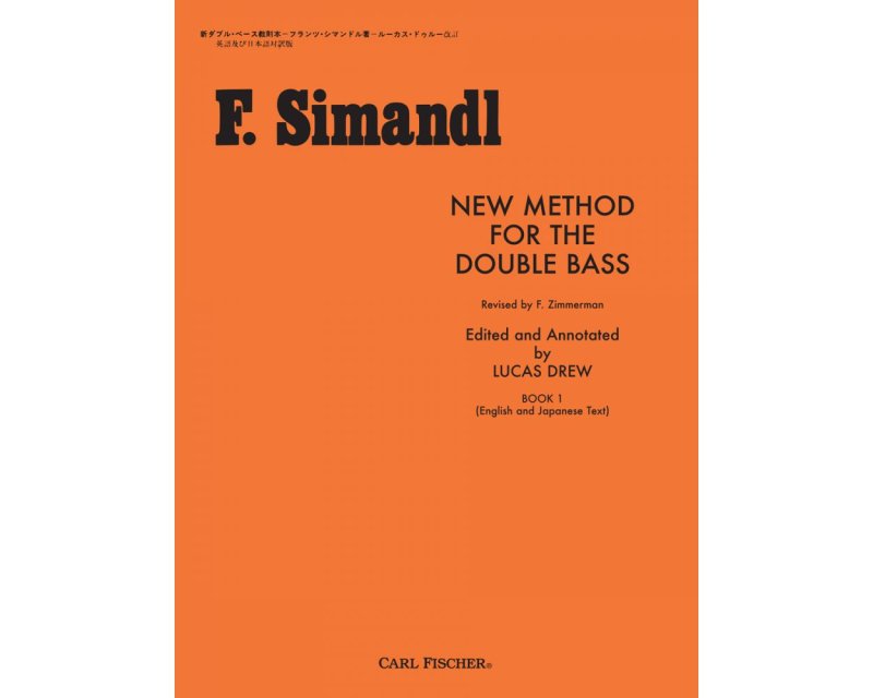 Simandl - New Method for Double Bass Bk 1 Ed Drew