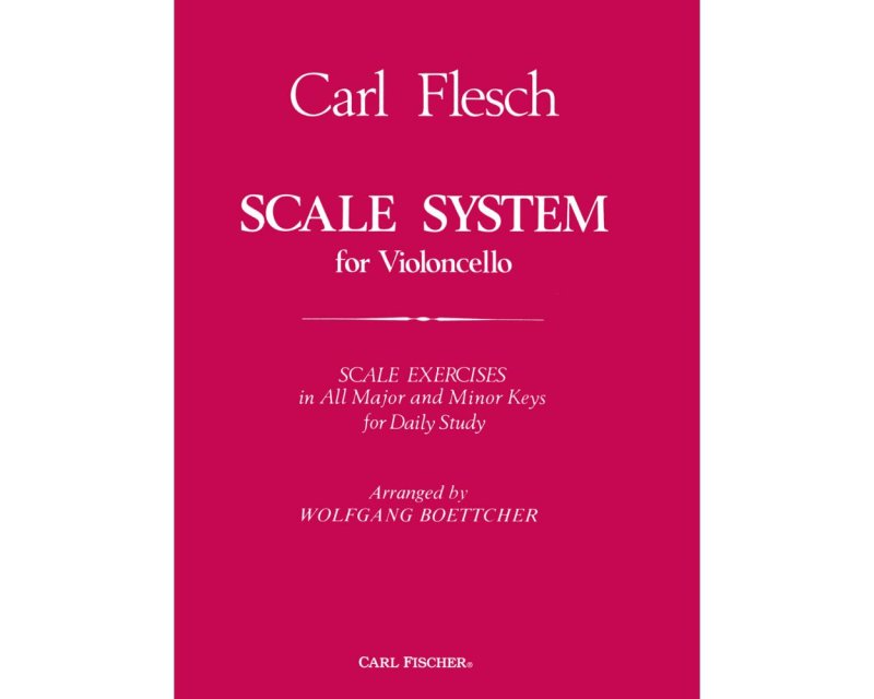 Flesch - Scale System for Cello Arr Boettcher