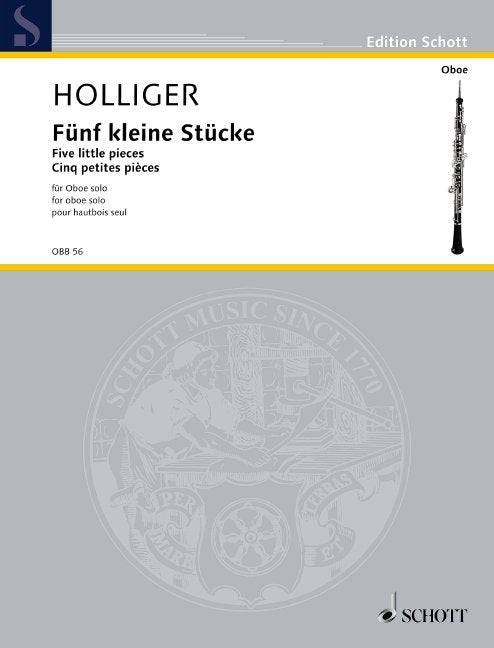 Holliger - 5 Little Pieces for Oboe Solo