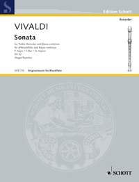 Vivaldi - Sonata F Major Rv 52 for Treble Recorder and Piano