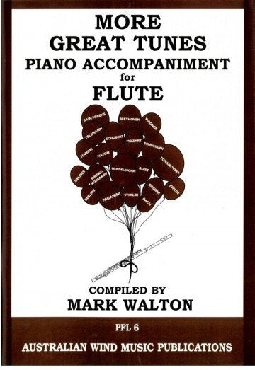 More Great Tunes Flute Piano Accompaniment