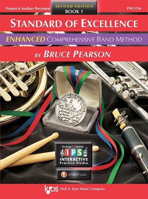 Standard of Excellence Bk 1 Timpani/aux Percussion Bk/ola