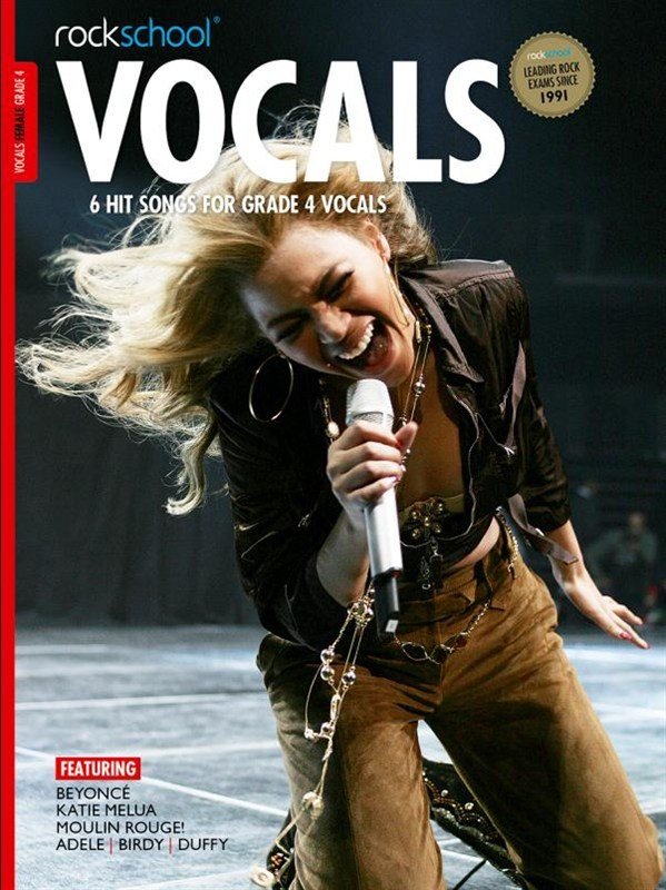 ROCKSCHOOL VOCALS FEMALE GRADE 4 BK/OLA