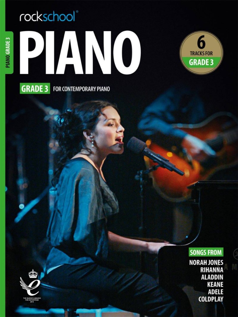 ROCKSCHOOL PIANO GRADE 3 2019+ BK/OLA